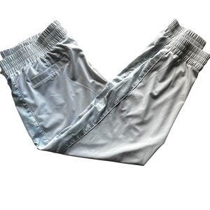 Chico’s Zenergy Light Gray Elastic Waist Jogger Pants Size 3.5 = Size 18 XL